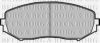 SUZUK 5520067D10 Brake Pad Set, disc brake